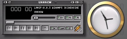 The default winamp3 skin